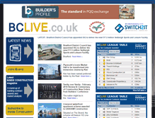 Tablet Screenshot of bclive.co.uk